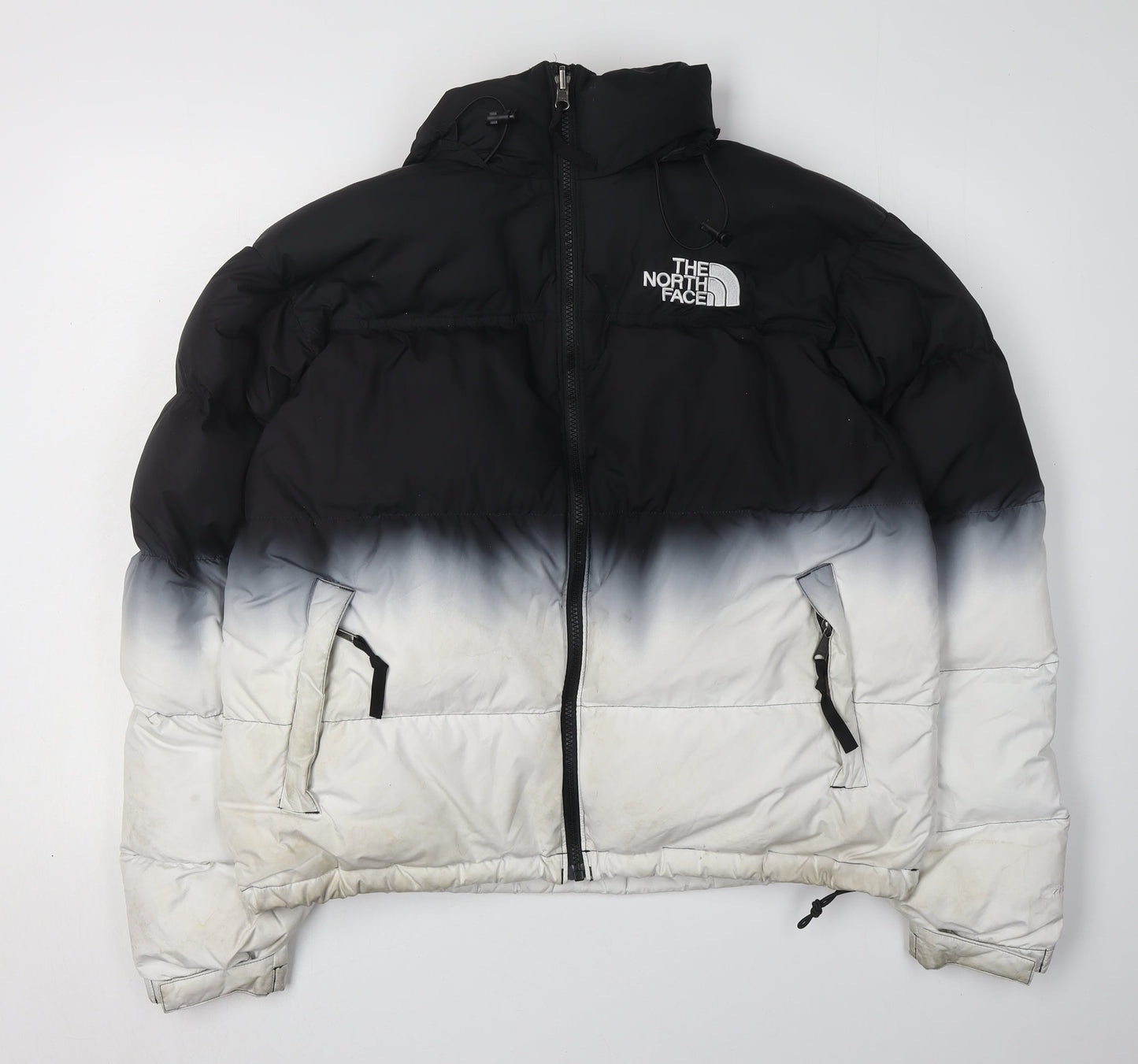 The North Face Women's Black Grey Puffer Jacket M