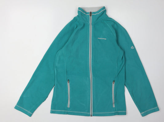 Craghoppers Women's Blue Fleece Jacket Size 8