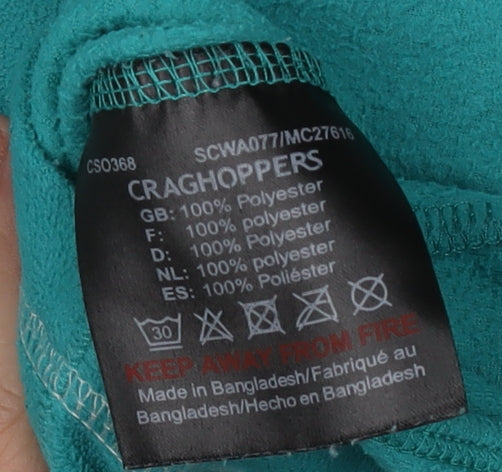 Craghoppers Women's Blue Fleece Jacket Size 8