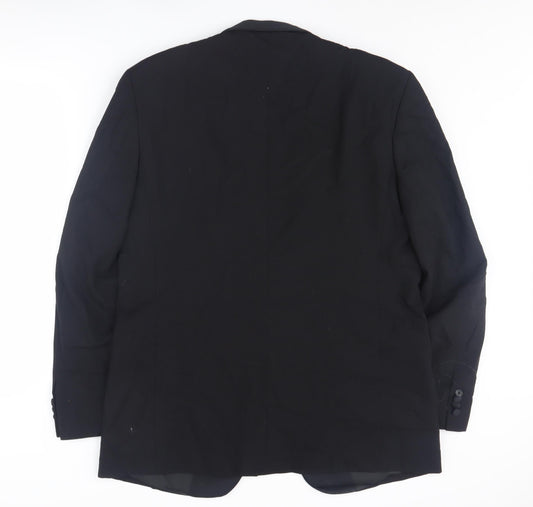 Hans Keiven Men's Black Formal Tuxedo Jacket Size 40L