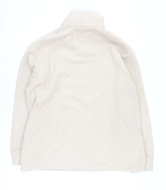 Karrimor Men's Beige Fleece 1/4 Zip Sweatshirt, Size S