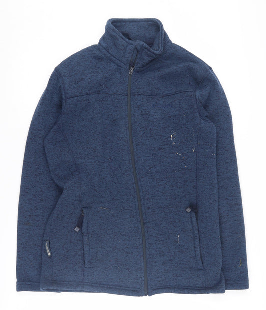 Mountain Warehouse Men's Blue Fleece Jacket M Casual