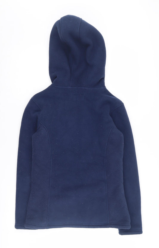 Peter Storm Women's Blue Full Zip Hoodie Size 8