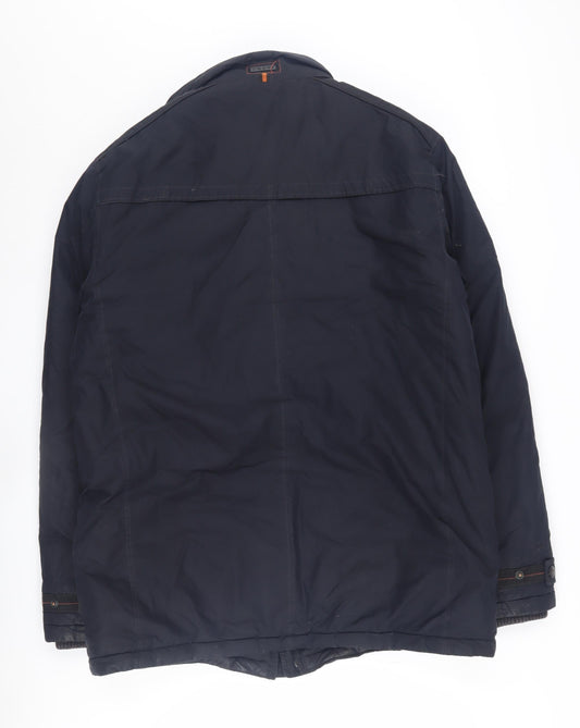 RND Men's Black Jacket 52 with Zipped Pockets