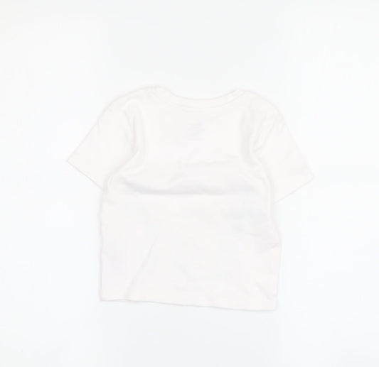 Primark Girls White Minnie Mouse T-Shirt, Age 2 Years