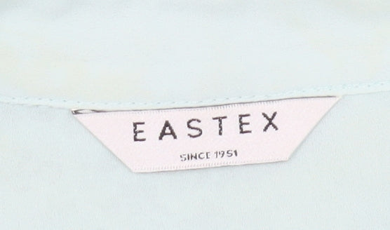 Eastex Women's Green Lace Button-Up Shirt Size 16