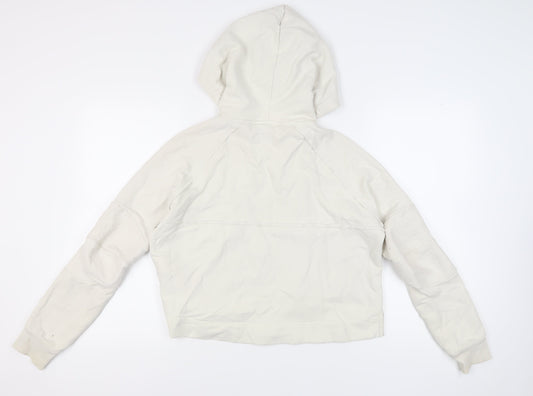 AllSaints Women's Ivory Full Zip Hoodie Size S