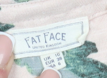 Fat Face Women's Multicoloured Floral Tunic Blouse Size 10