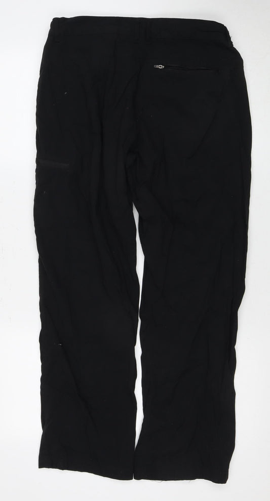 Craghoppers Men's Black Trousers, Size S, Elastic Waist