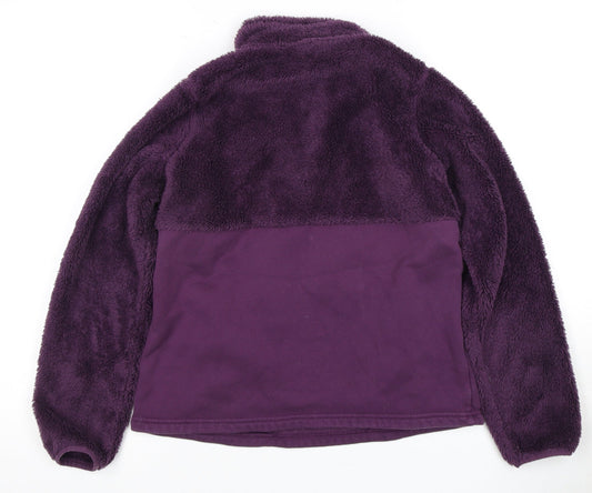 Peter Storm Girls Purple Fleece Pullover Sweater 11-12 Years
