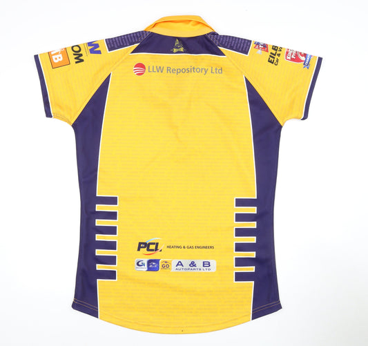 Raging Bull Men's Yellow Rugby Jersey XL