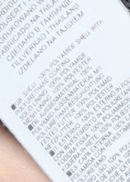 Berghaus Women's Black Mid-Length Hooded Jacket, Size 12