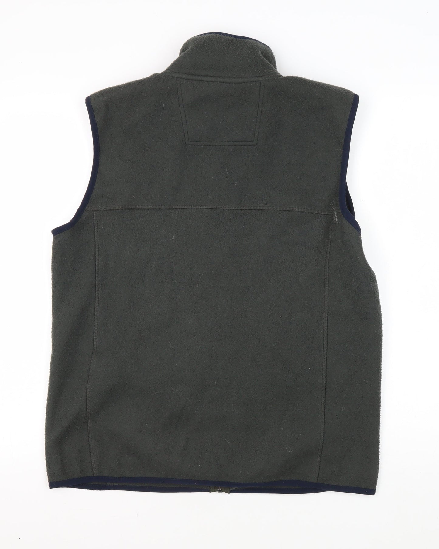 Crew Clothing Men's Green Fleece Zip Waistcoat M