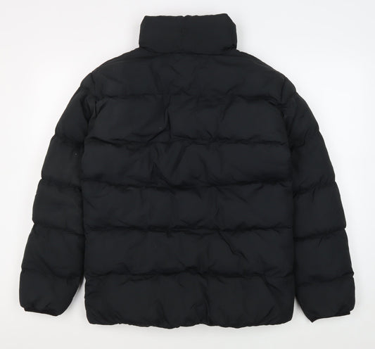 Hi Gear Unisex Black Puffer Jacket 12 Plus Casual Winter