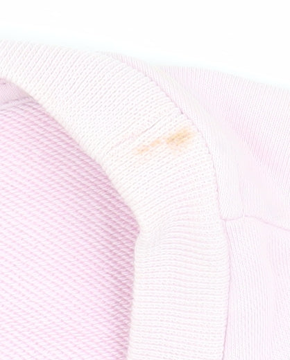 Emporio Armani Women's Pink Pullover Sweatshirt Size 14