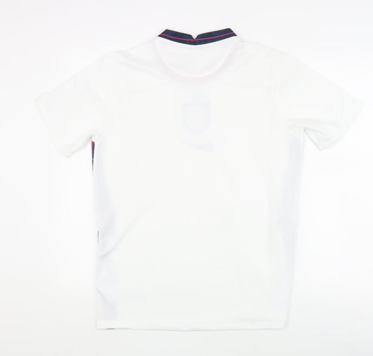 Nike Men's White Football Jersey T-Shirt M