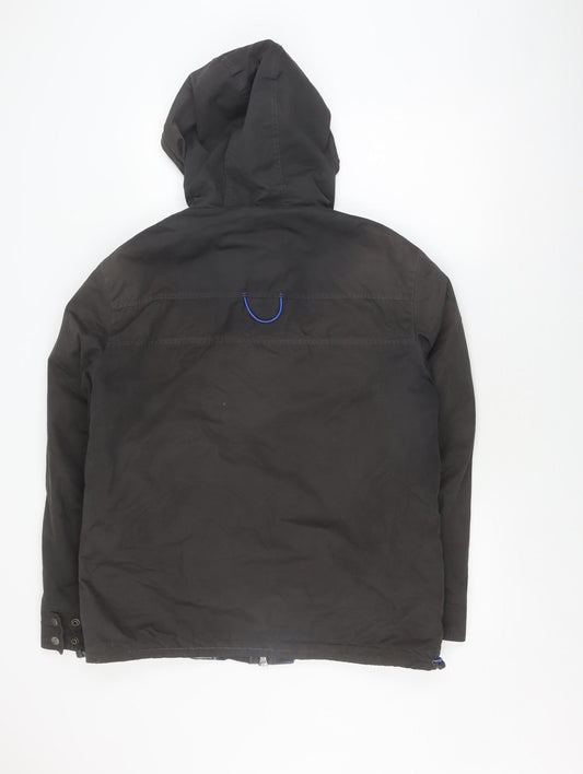 Superdry Men's Black XL Basic Jacket Hooded