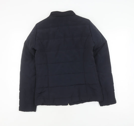 Dorothy Perkins Women's Black Puffer Jacket Size 8