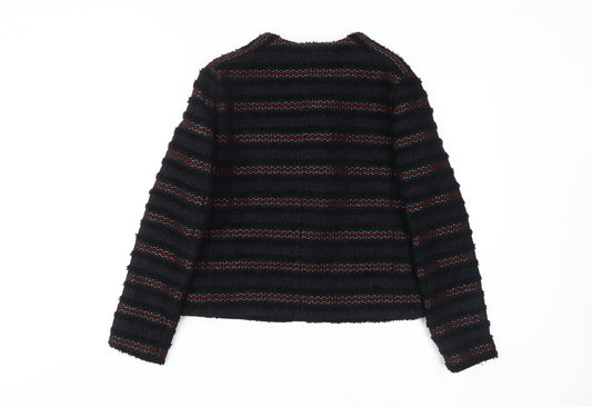 Gerard Darel Women's Black Tweed Jacket Size 10