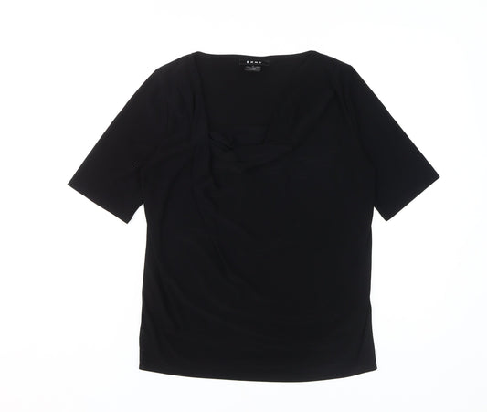 DKNY Women's Black S T-Shirt, Short Sleeve, Casual Wear