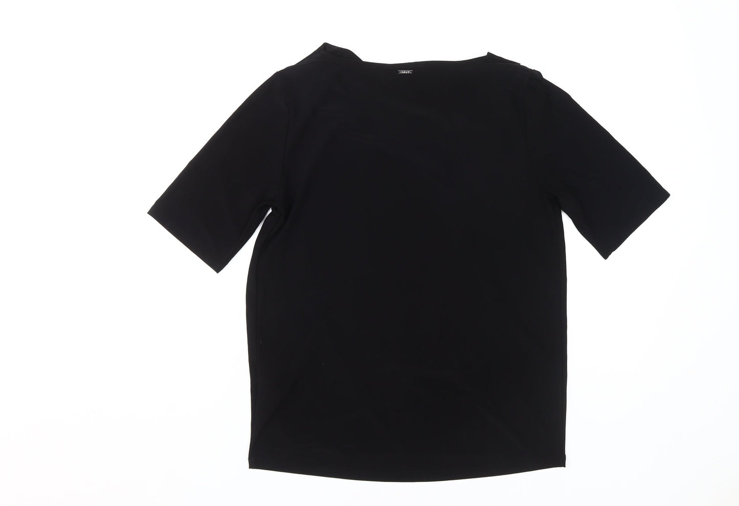 DKNY Women's Black S T-Shirt, Short Sleeve, Casual Wear
