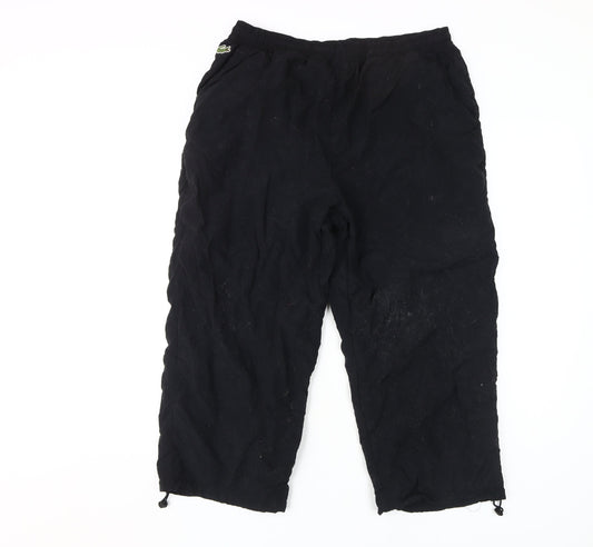 Lacoste Unisex Black Joggers Size 10