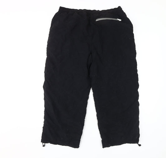 Lacoste Unisex Black Joggers Size 10