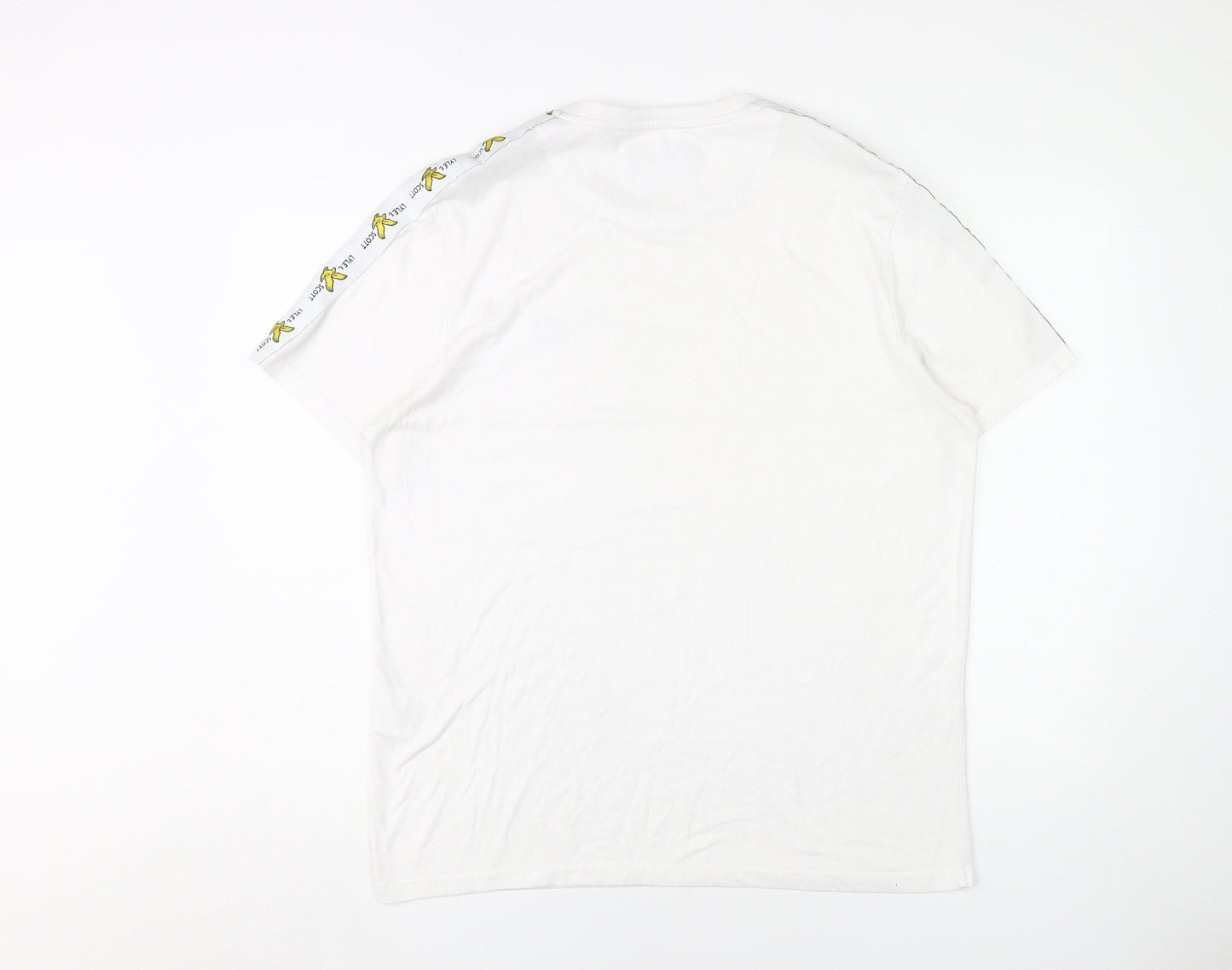 Lyle & Scott Men's White XL Short Sleeve T-Shirt