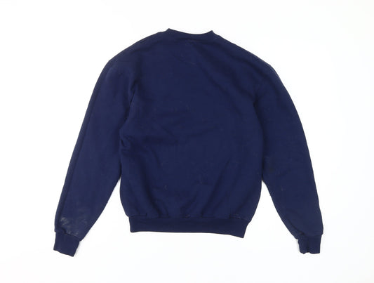 Disney Parks Blue Unisex Sweatshirt, Size 10, Pullover