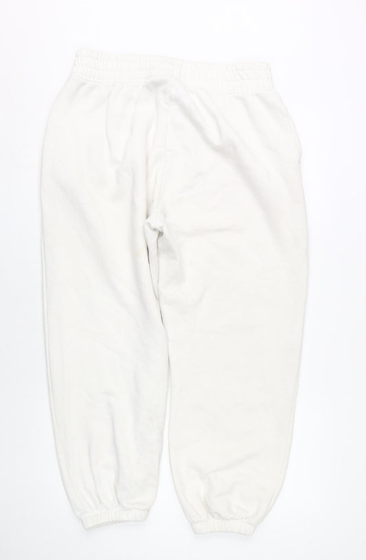 Harvard Unisex White Jogger Trousers XL Casual
