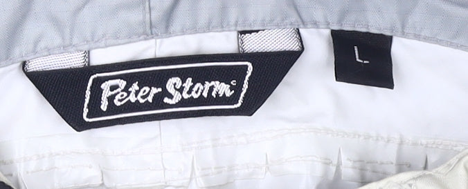 Peter Storm Unisex White Anorak Jacket L