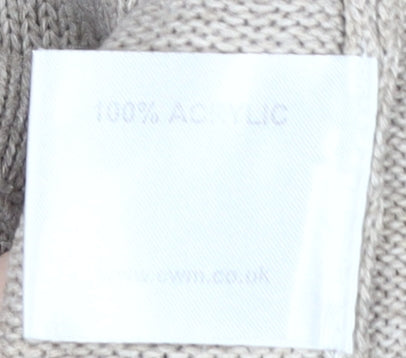 Brand and care label for Honor Millburn Women's Beige XL Cardigan