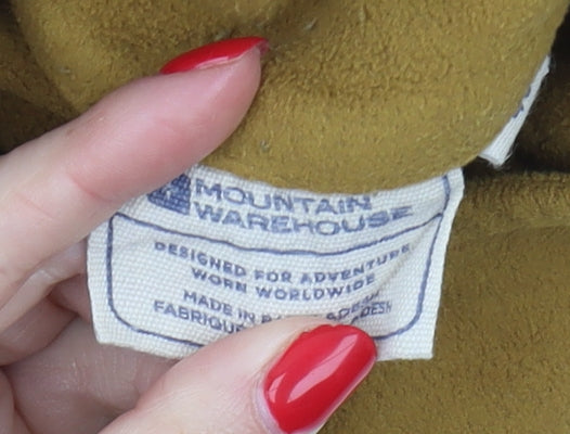 Mountain Warehouse Men's Brown Fleece Pullover, Size L, Outdoor Use