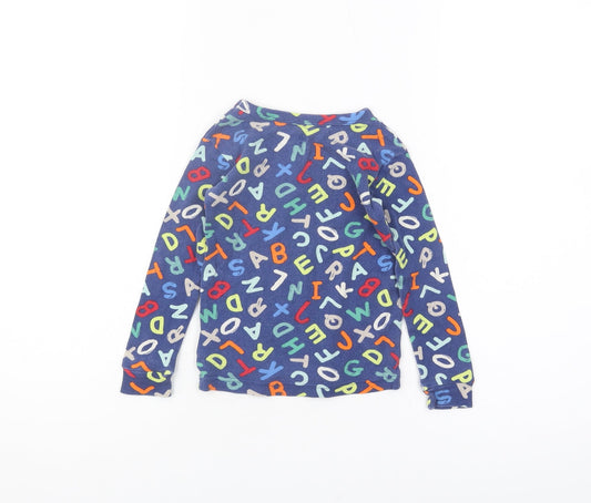 GAP Boys Multicoloured Graphic Print Long Sleeve T-Shirt 5Y