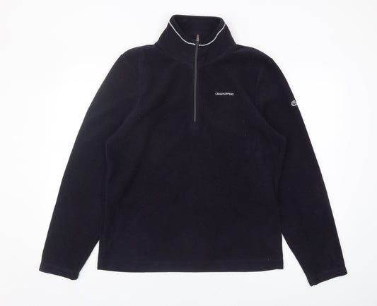 Craghoppers Men's Black Pullover Fleece Sweatshirt M