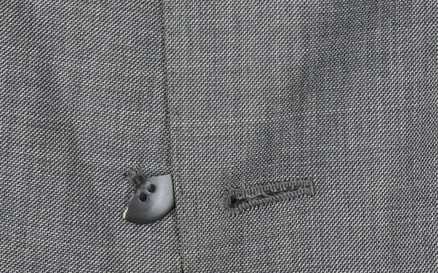 Additional view of Jaeger Men's Grey Blazer, size 40R, Regular Fit