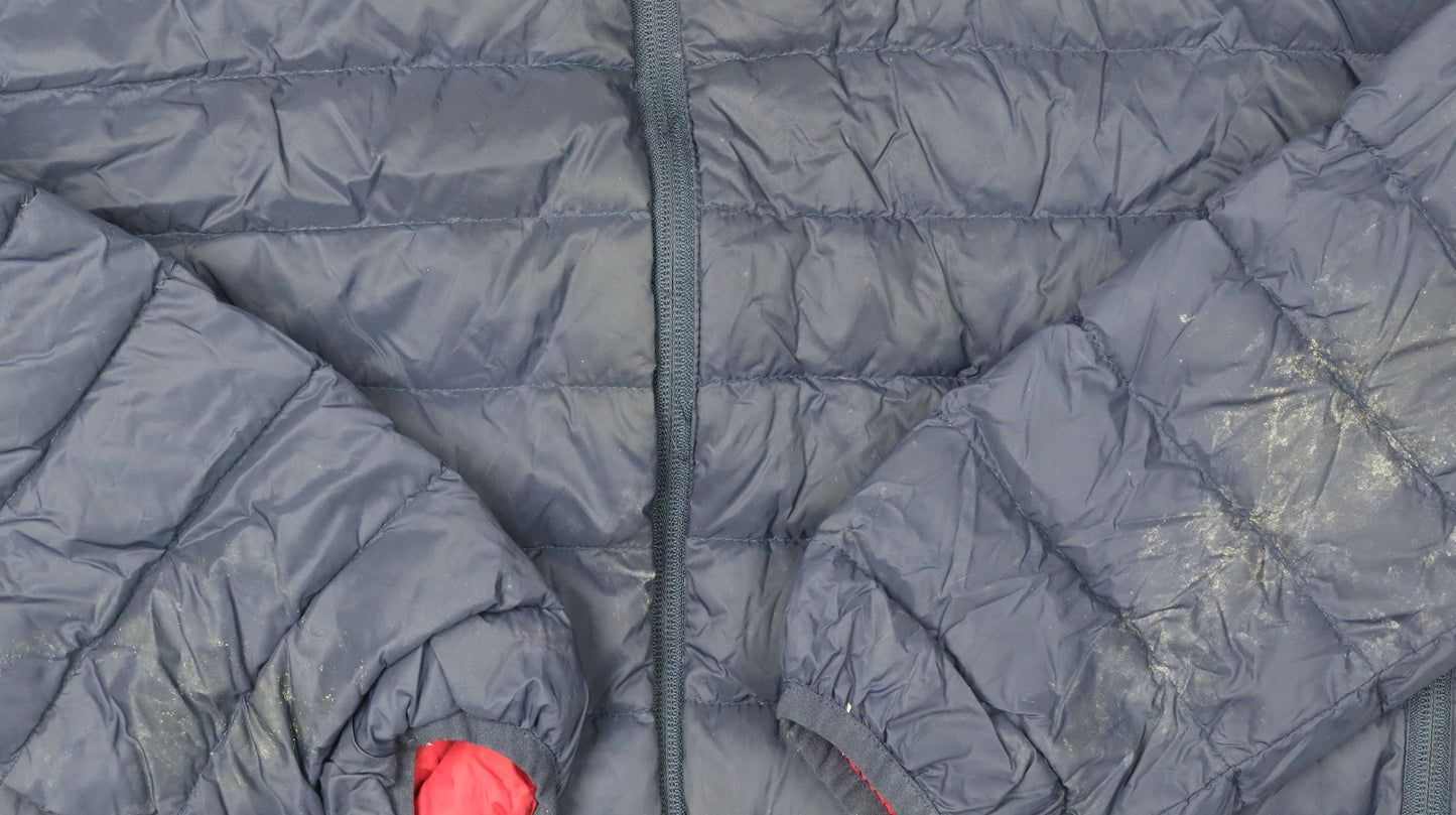 Trespass Unisex Blue M Puffer Jacket, Hooded & Zipped