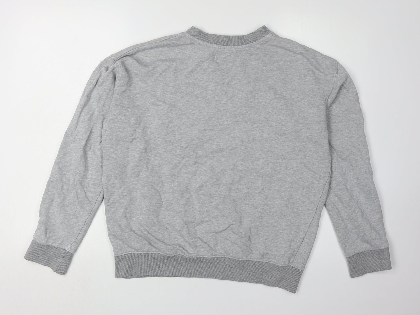 Tommy Jeans Unisex Grey Logo Sweatshirt L