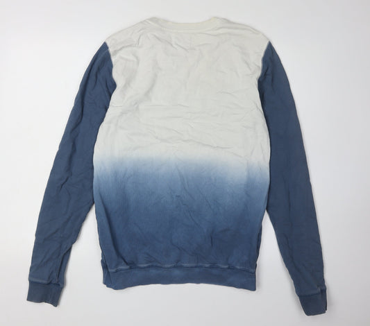 Puma Men's Blue Graphic Print Sweatshirt Size S