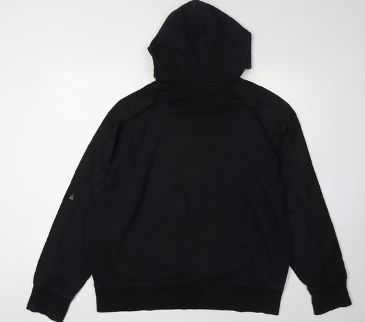 Nike Men's Black Pullover Hoodie L - Iconic Sports Style