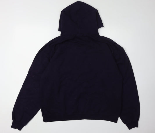 Champion Unisex Black Hoodie L - University Style