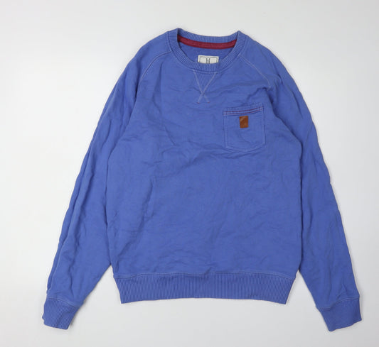 Henri Lloyd Men's Blue Pullover Sweatshirt L