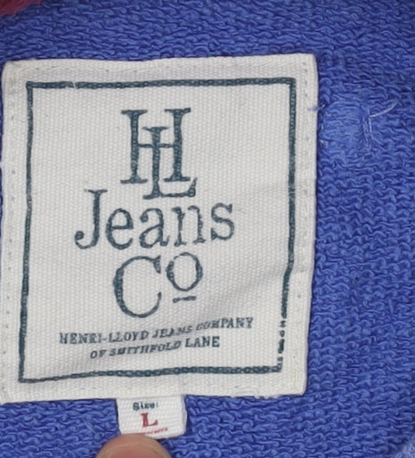 Henri Lloyd Men's Blue Pullover Sweatshirt L