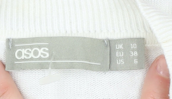 Additional view of ASOS Women's Striped jumper, Multicoloured, size 10