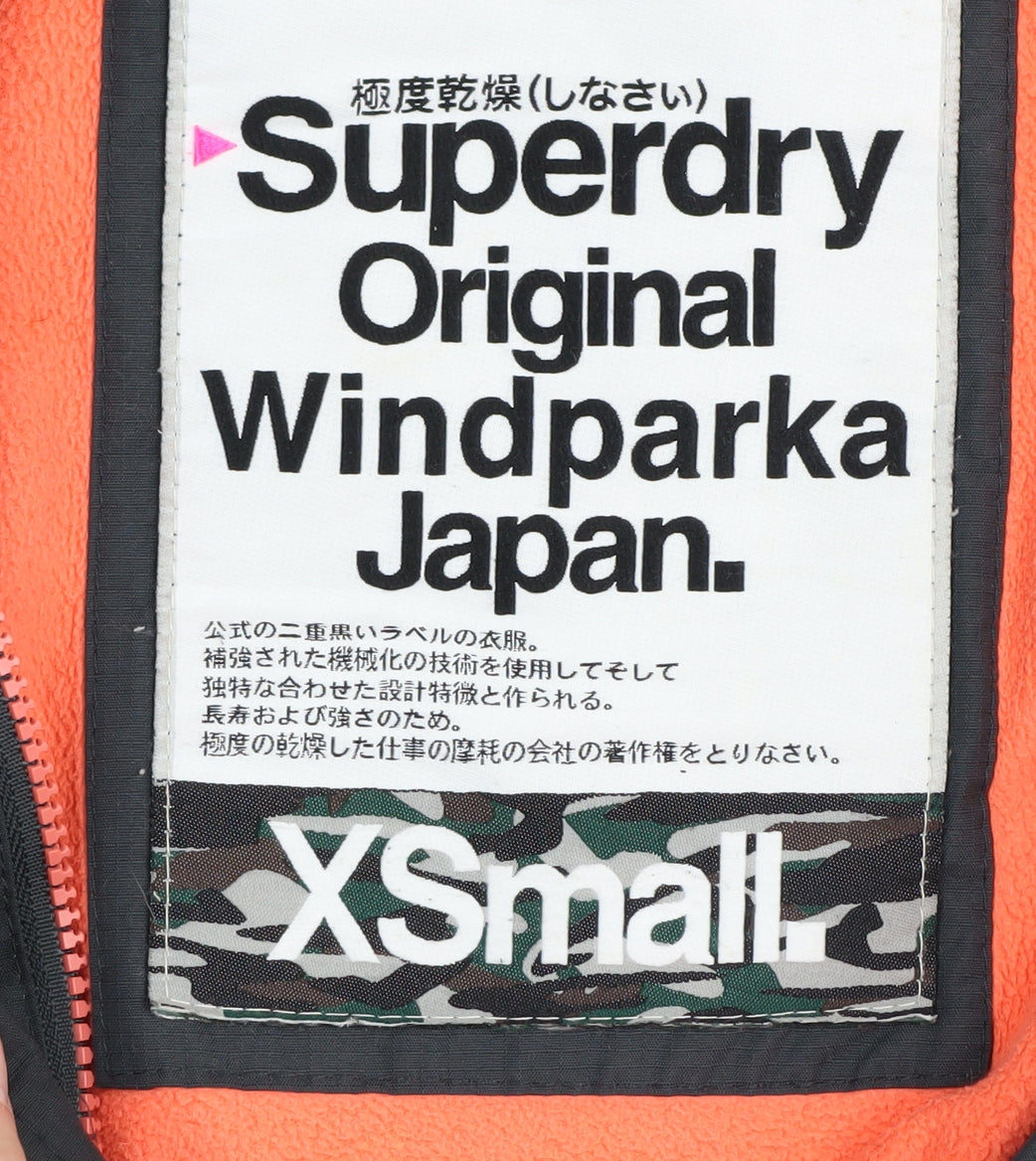 Superdry Women's Black Parka Jacket XS