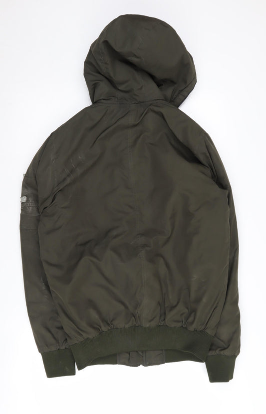 Condemned Nation Men's Green Bomber Jacket M