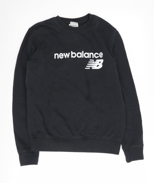 New Balance Men's S Black Pullover Sweatshirt