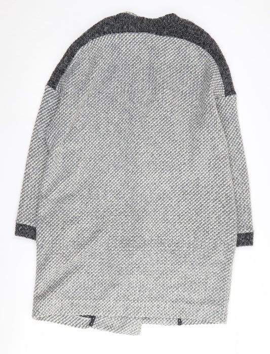 White Stuff Grey Cardigan UK 14 Women
