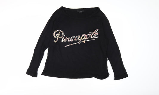 Oasis Women's Black Pullover Dance Top - Size M