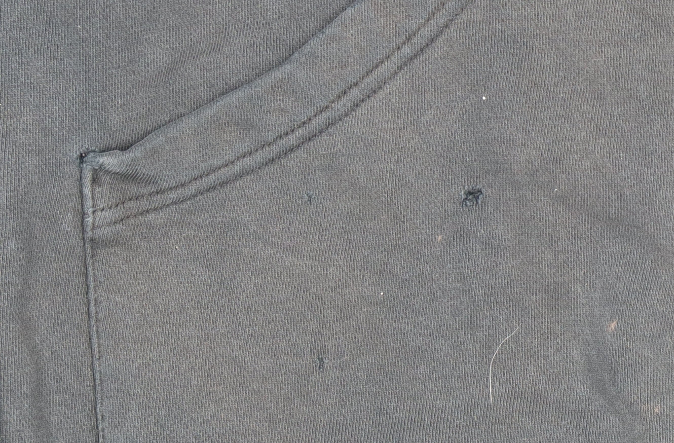 Adidas Men's Black Full Zip Hoodie, Size M